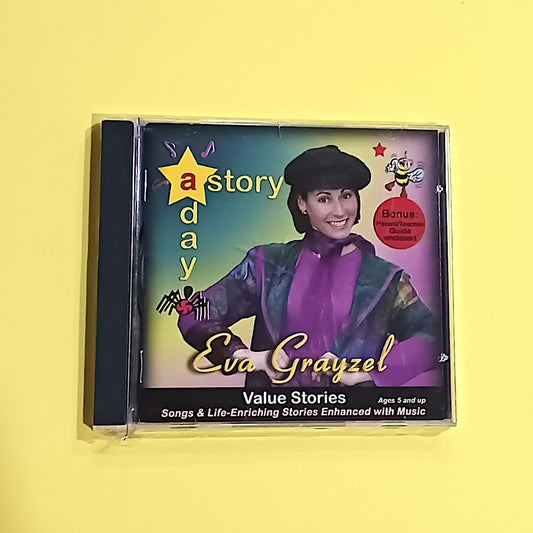 2001 A STORY A DAY BY EVA GRAYZEL  CD:  LIFE ENRICHING STORIES   NEW    LF0