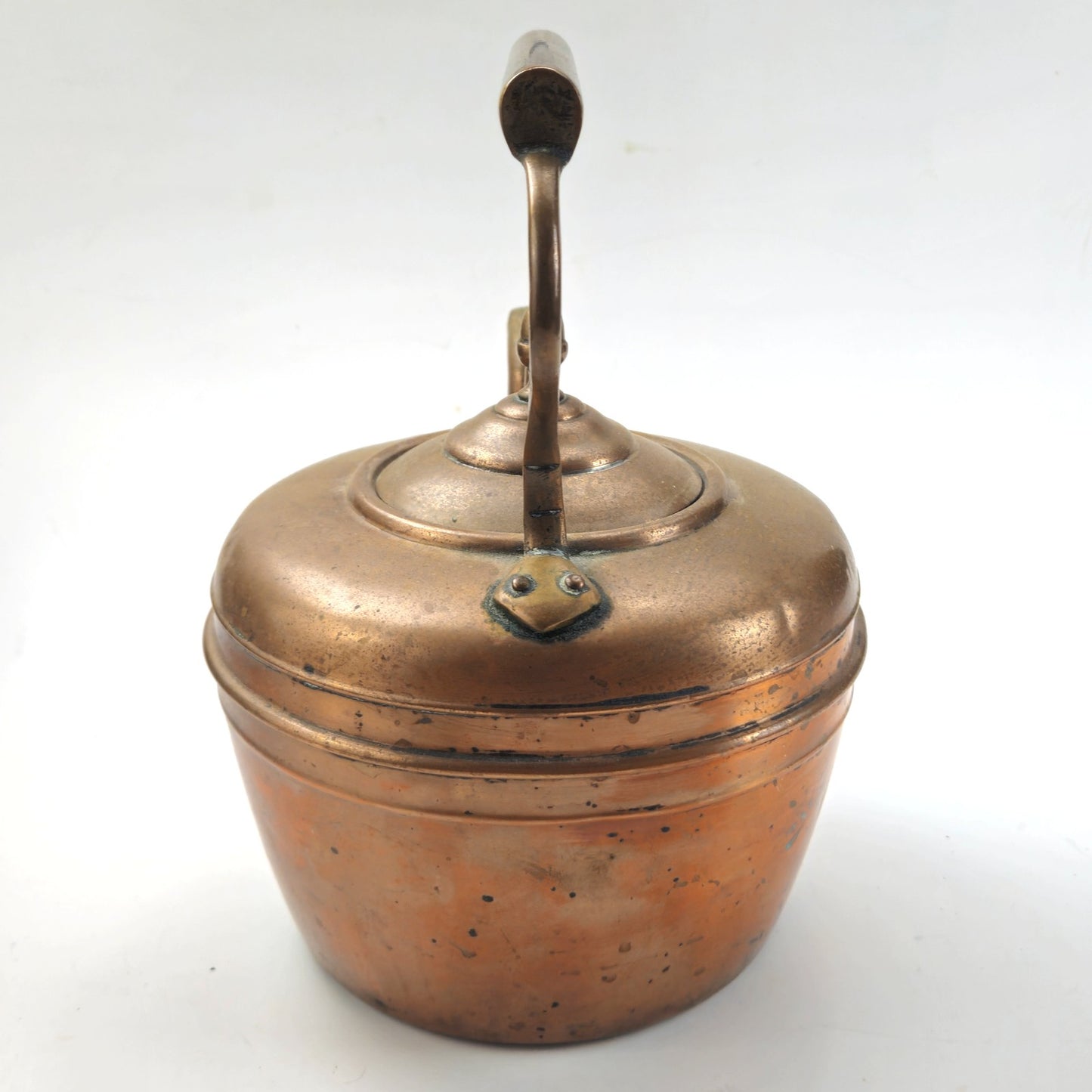 VINTAGE COPPER TEAPOT TEA KETTLE1