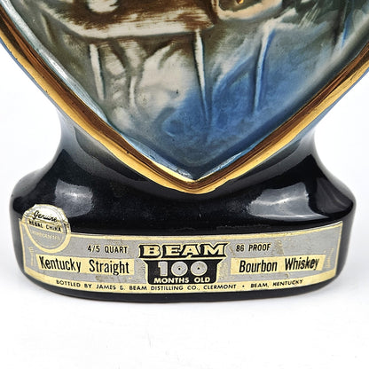 VINTAGE 1970 JIM BEAM WHISKEY DECANTER:  GERMANY EMPTY2