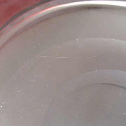 VINTAGE VAL ST. LAMBERT ART DECO PLATTER SIGNED      KM1