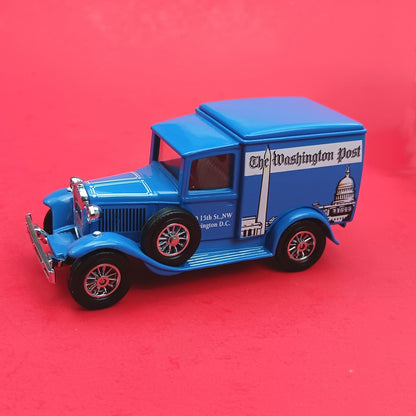MATCHBOX POWER OF THE PRESS COLLECTIBLE: 1930 FORD VAN WASHINGTON POST YPP-08 FM3