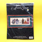 1996 ALMA LYNNE CROSS STITCH KIT:  RAINBOW ROW BIRDHOUSE   BM0