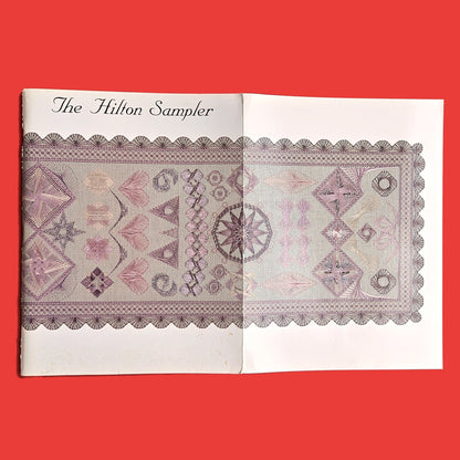 OOAK 1994 FIRST EDITION THE HILTON SAMPLER STITCH GUIDE BY JEAN HILTON  BM1