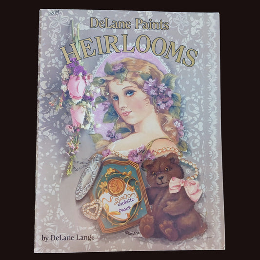 DeLANE PAINTS HEIRLOOMS BOOKLET: PAINTING DRAWING CRAFT PROJECTS   LF0