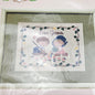 THE CREATIVE CIRCLE COUNTED CROSS STITCH KIT:  THE BUMPKINS LOVE GROWS       LF0