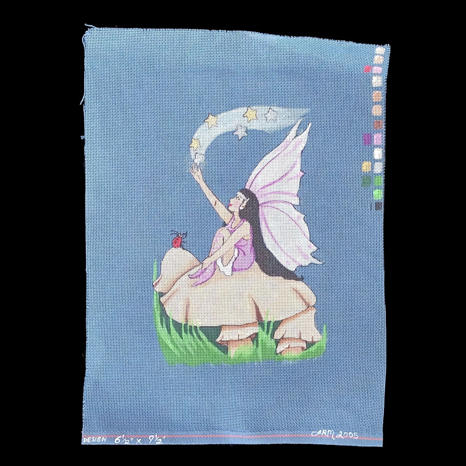 LRM HAND PAINTED NEEDLEPOINT CANVAS:  DREAM FAIRY   BM1