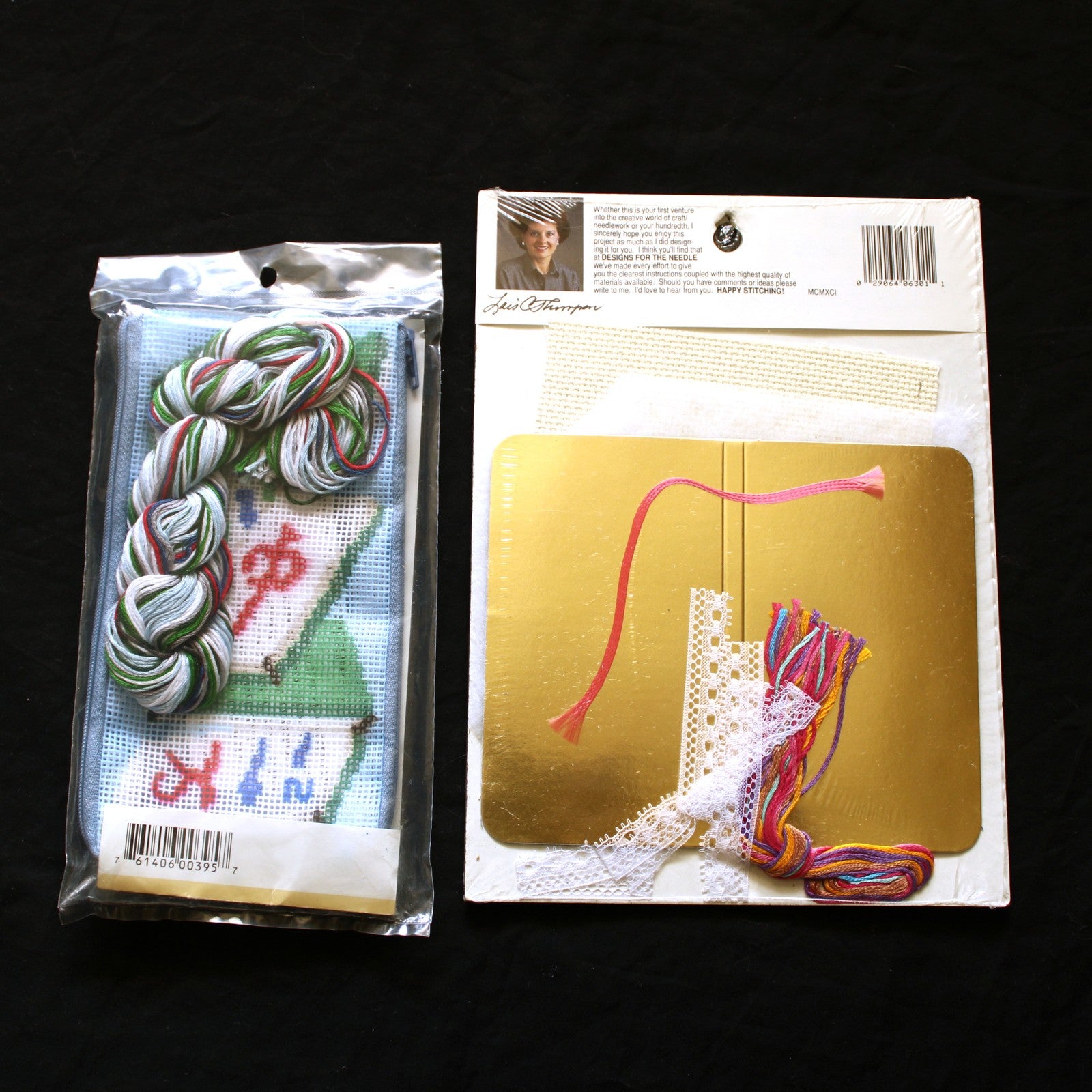 9 CROSS STITCH & 1 NP, EMBROIDERY KIT LOT:  CHRISTMAS, CELL PHONE CASE, BABY  BM2