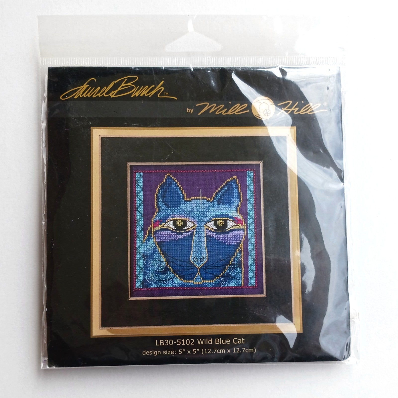MILL HILL BEAD KIT:  ADAPT LAUREL BURCH  THE BLUE CAT   BM0