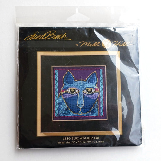 MILL HILL BEAD KIT:  ADAPT LAUREL BURCH  THE BLUE CAT   BM0