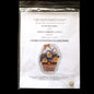 DAVID MCCASKILL NEEDLEPOINT SG W/ THREADS: 3RD ORNAMENT BASKET OF FLOWERS...  BM0
