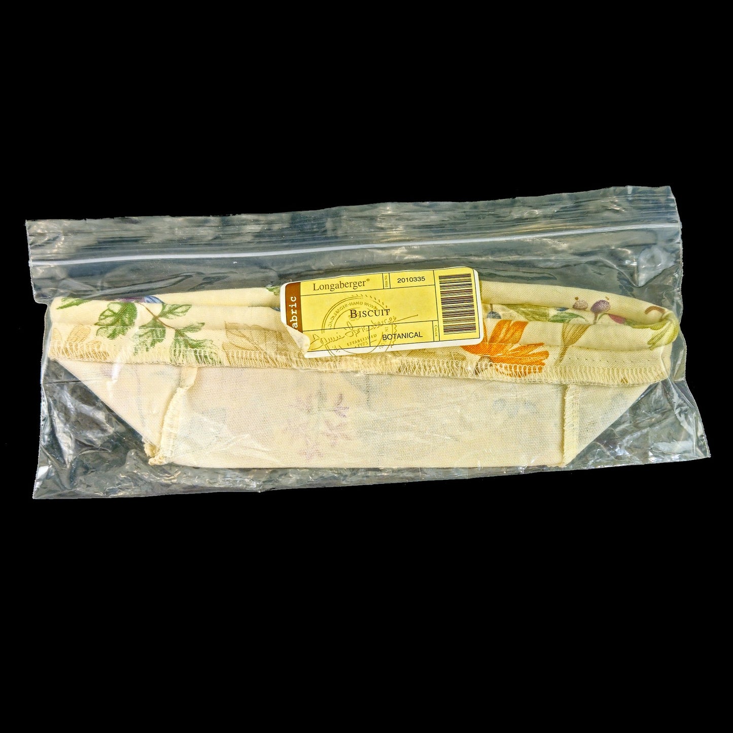 LONGABERGER LINER FOR BISCUIT  BASKET:  BOTANICAL FIELDS #20103350