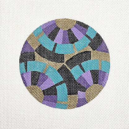 MINDY NEEDLEPOINT CANVAS:  ORNAMENT  ABSTRACT DESIGN   BM0