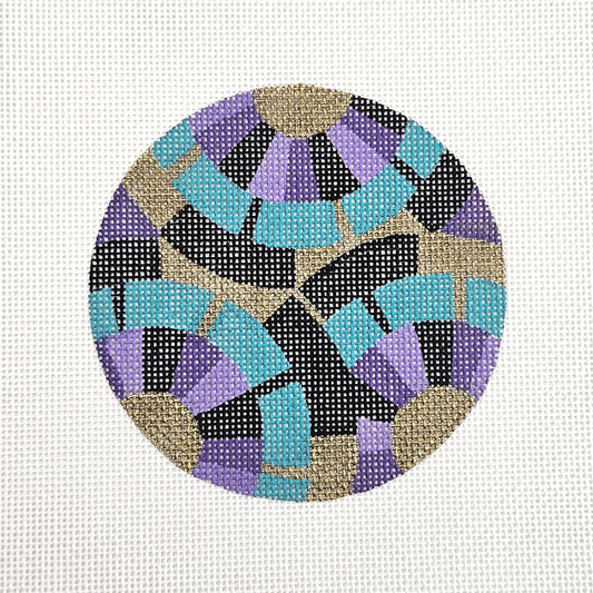 MINDY NEEDLEPOINT CANVAS:  ORNAMENT  ABSTRACT DESIGN   BM0