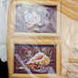 THE CREATIVE CIRCLE STAMPED EMBROIDERY KIT:  0233 SEA TREASURES     LF0