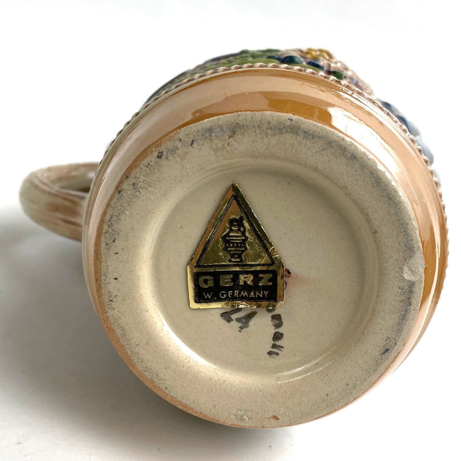 VINTAGE GERZ WEST GERMANY BEER STEIN    FM6