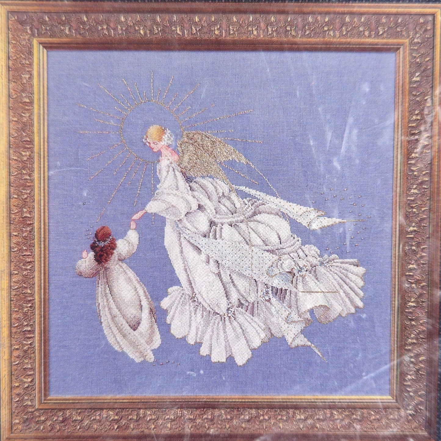 LAVENDER & LACE VICTORIAN CROSS STITCH CHART:  ANGEL OF MERCY   LF0