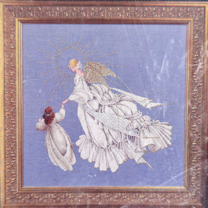 LAVENDER & LACE VICTORIAN CROSS STITCH CHART:  ANGEL OF MERCY   LF0