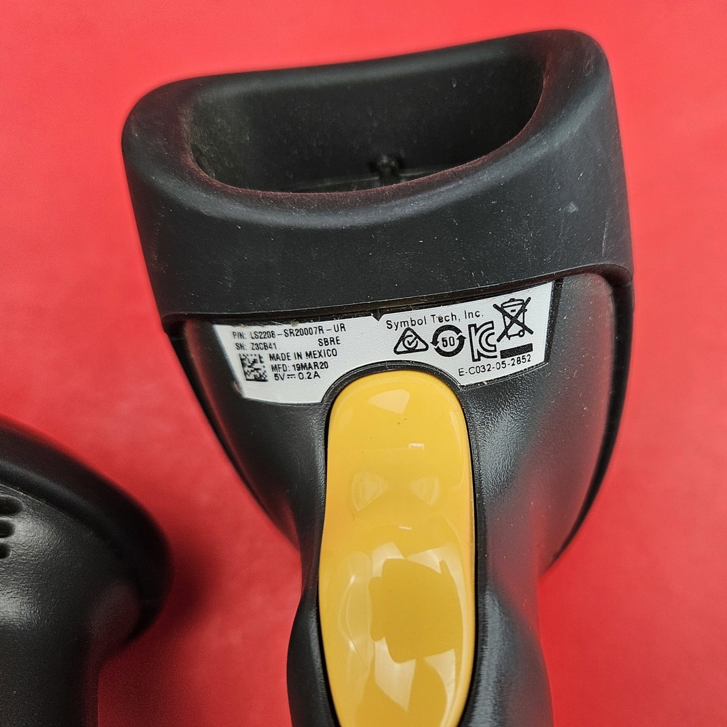 3 MOTOROLA ZEBRA SYMBOL BAR CODE SCANNERS MODEL LS2208   LF2