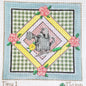 ALAINN NEEDLEPOINT CANVAS:  SPRING FEVER WATERING CAN FLOWER   BM0