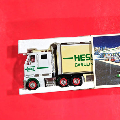 2003 COLLECTIBLE HESS TOY TRUCK & RACE CARS  NEW IN BOX!     LF2