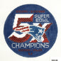 KEEP YOUR PANTS ON HP NEEDLEPOINT CANVAS: PATRIOTS 5X CHAMPIONS ORNAMENT     BM0