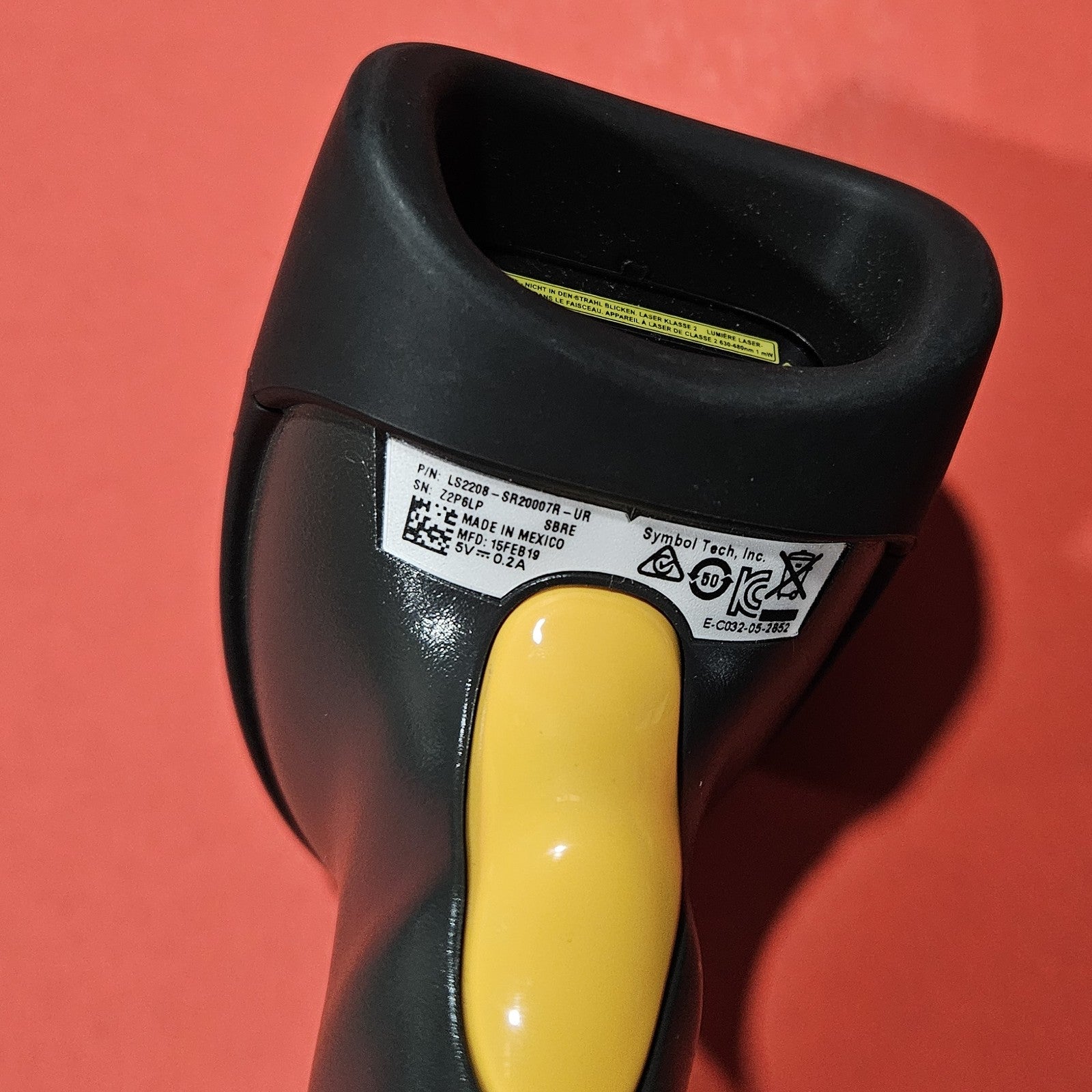 3 MOTOROLA ZEBRA SYMBOL BAR CODE SCANNERS MODEL LS2208   LF4
