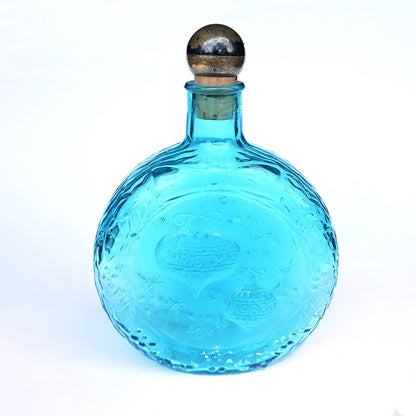 VINTAGE 1983 WHEATON HAND MADE FIRST EDITION BOTTLE:  CHRISTMAS ORNAMENT     DJ0