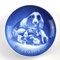 1969 BING & GRONDAHL B & G MORS DAG MOTHER'S DAY PLATE:  COCKER SPANIEL0