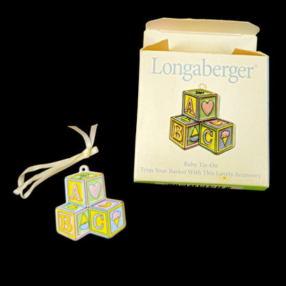 2001 LONGABERGER BABY  TIE ON:  ABC1