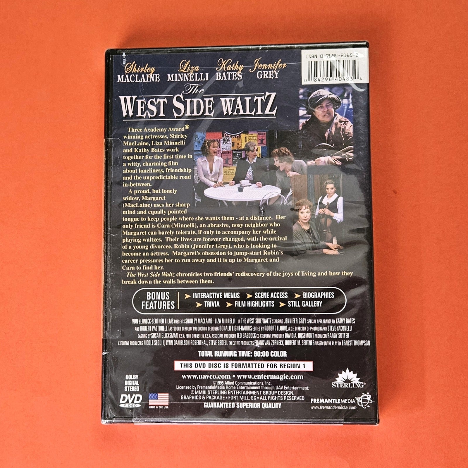 WEST SIDE WALTZ  (DVD, 1995)    KD1