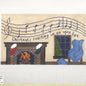 PAINTED PONY DESIGNS HP NEEDLEPOINT CANVAS: CHRISTMAS CHESTNUTS ROASTING...   BM0