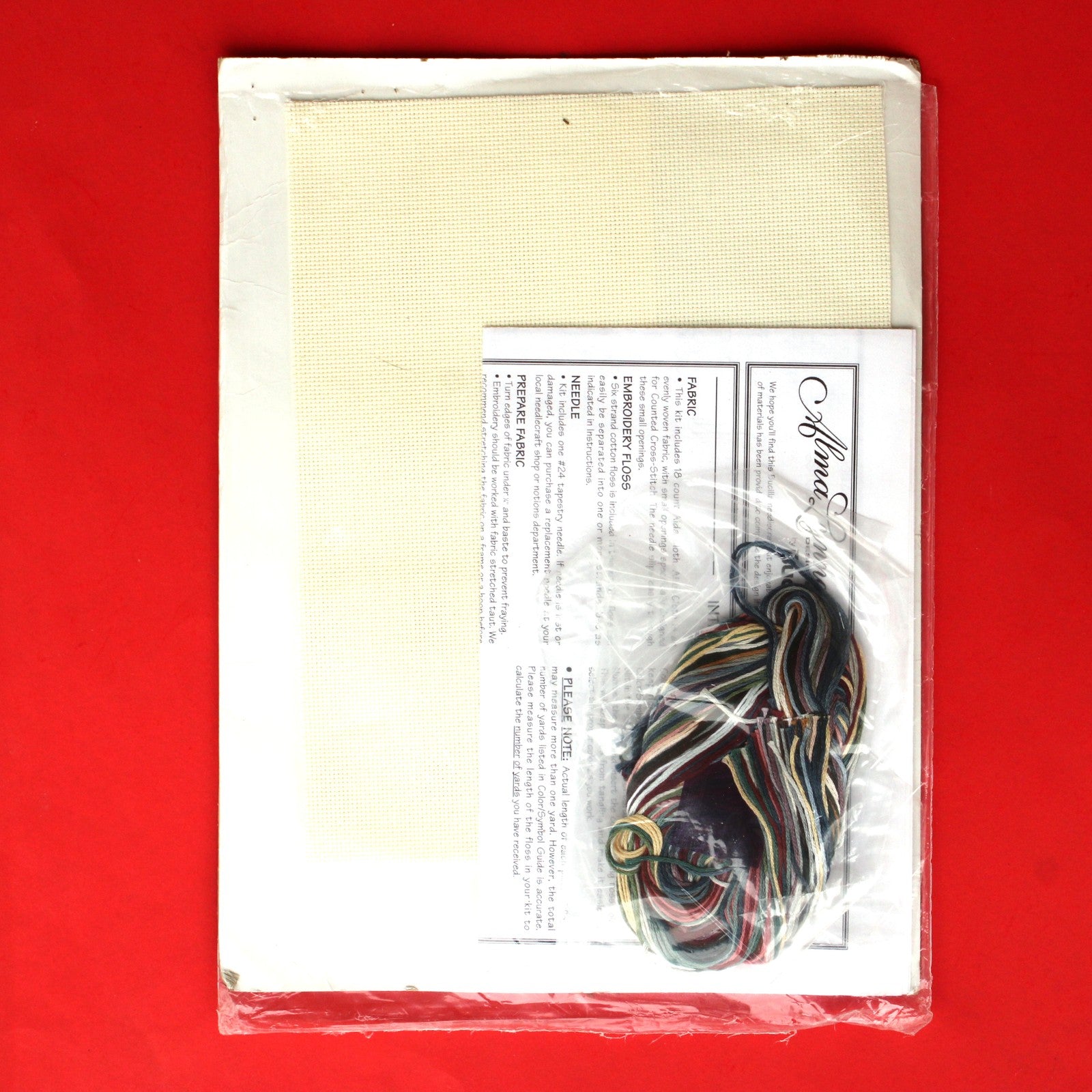 ALMA LYNNE COUNTED CROSS STITCH KIT:  NOAH'S ALPHABET   BM1