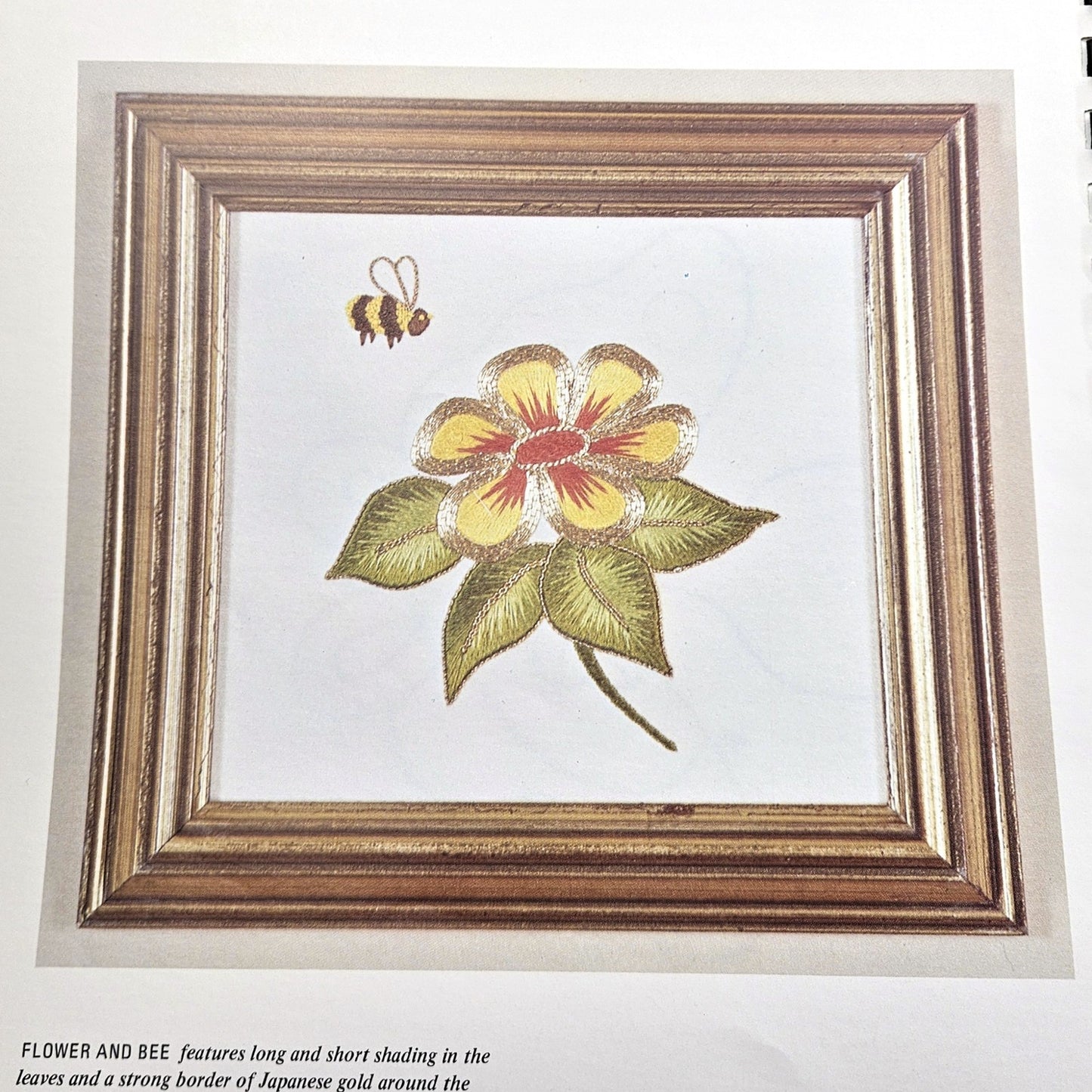 INTRO TO SILK & METAL THREAD EMBROIDERY BOOKLET BY ELSA T. COSE SIGNED     BM3