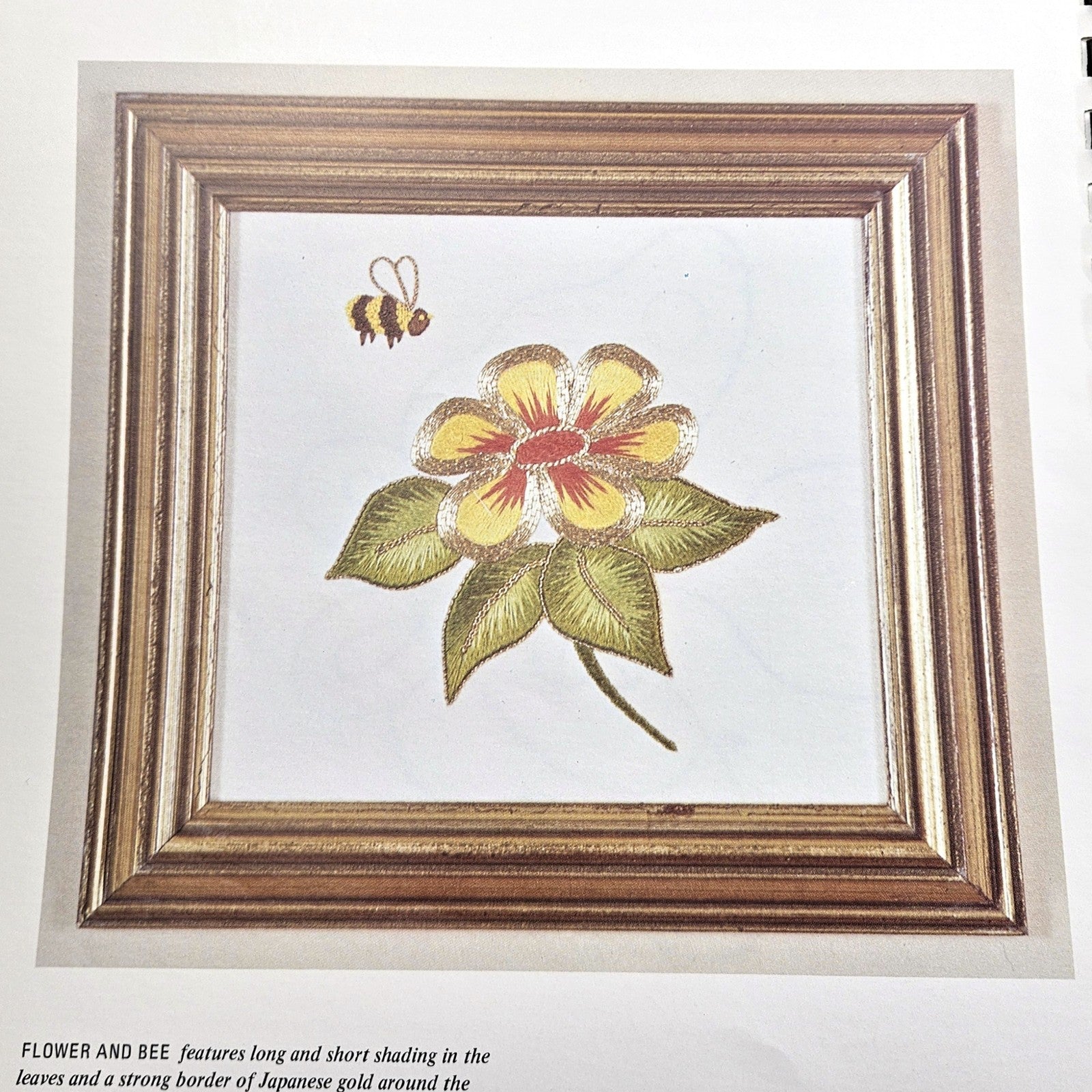 INTRO TO SILK & METAL THREAD EMBROIDERY BOOKLET BY ELSA T. COSE SIGNED     BM3