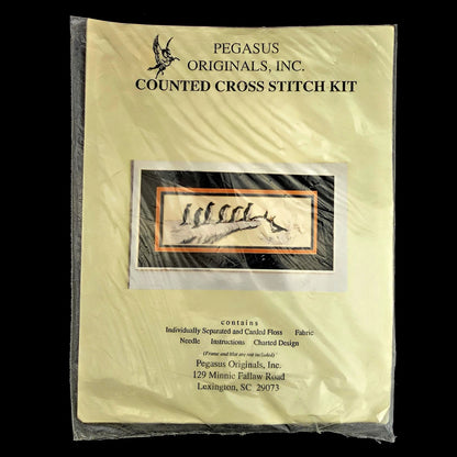 PEGASUS ORIGINALS, INC CROSS STITCH KIT:  PENGUINS  BM1