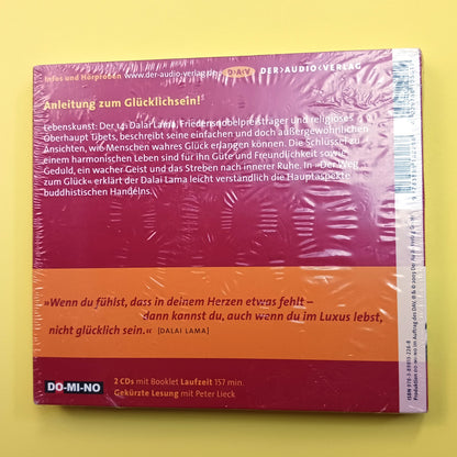 2003 DER WEG ZUM GLUCK DALAI LAMA (PATH TO HAPPINESS) AUDIOBOOK  CD   NEW    LF1