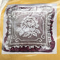 THE CREATIVE CIRCLE EMBROIDERY KIT:  ROSE GARDEN BEAUTY FLOWER PILLOW   LF0