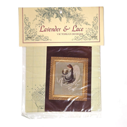 1992 LAVENDER & LACE VICTORIAN CROSS STITCH CHART:  EARTH ANGEL   LF1