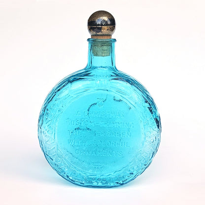 VINTAGE 1983 WHEATON HAND MADE FIRST EDITION BOTTLE:  CHRISTMAS ORNAMENT     DJ1