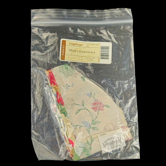 LONGABERGER LINER FOR MOM'S ESSENTIALS BASKET:  HEIRLOOM FLORAL  #283811560