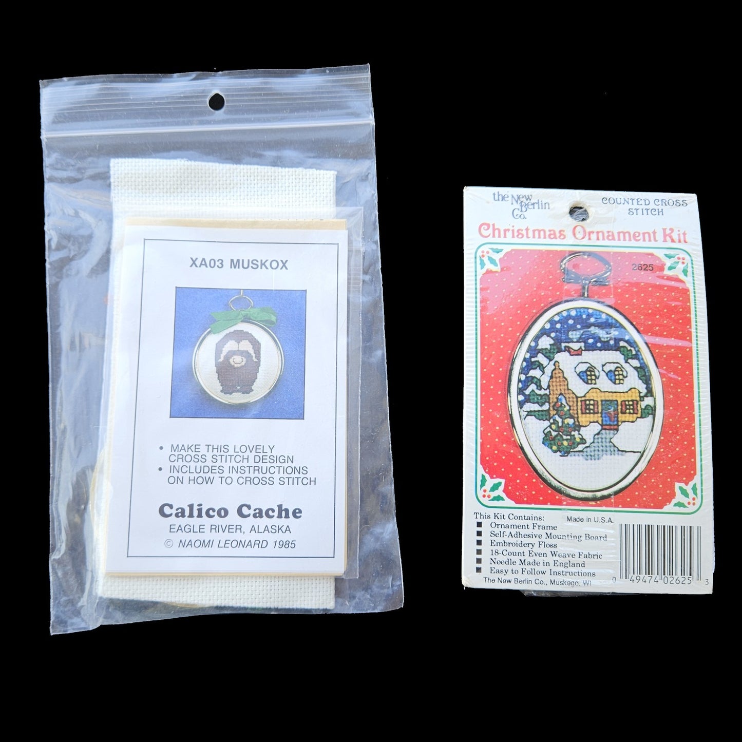 KNITTING & CROSS STITCH KIT CHART LOT:  HOLIDAY, MOCHIMOCHI LAND     LF3
