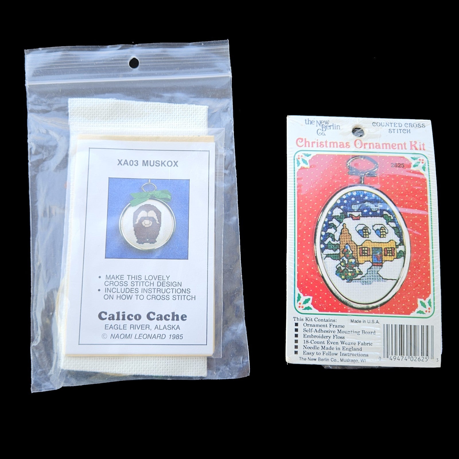 KNITTING & CROSS STITCH KIT CHART LOT:  HOLIDAY, MOCHIMOCHI LAND     LF3