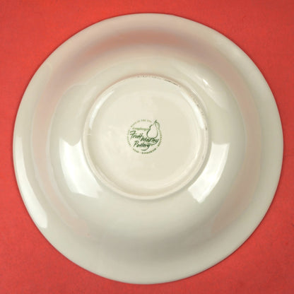 LONGABERGER FRUIT MEDLEY VITRIFIED POTTERY LARGE PASTA BOWL3