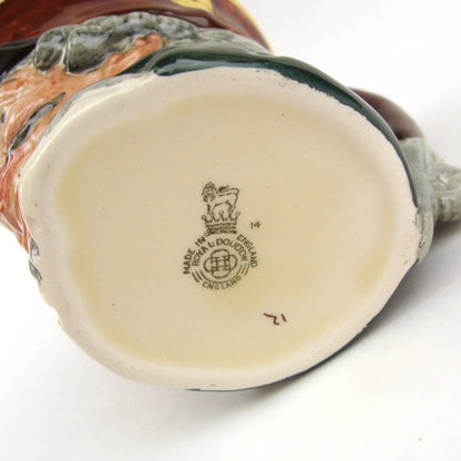 ROYAL DOULTON CHARACTER SMALL JUG: DICK TURPIN D5618 STYLE 1   NO BOX    KM5