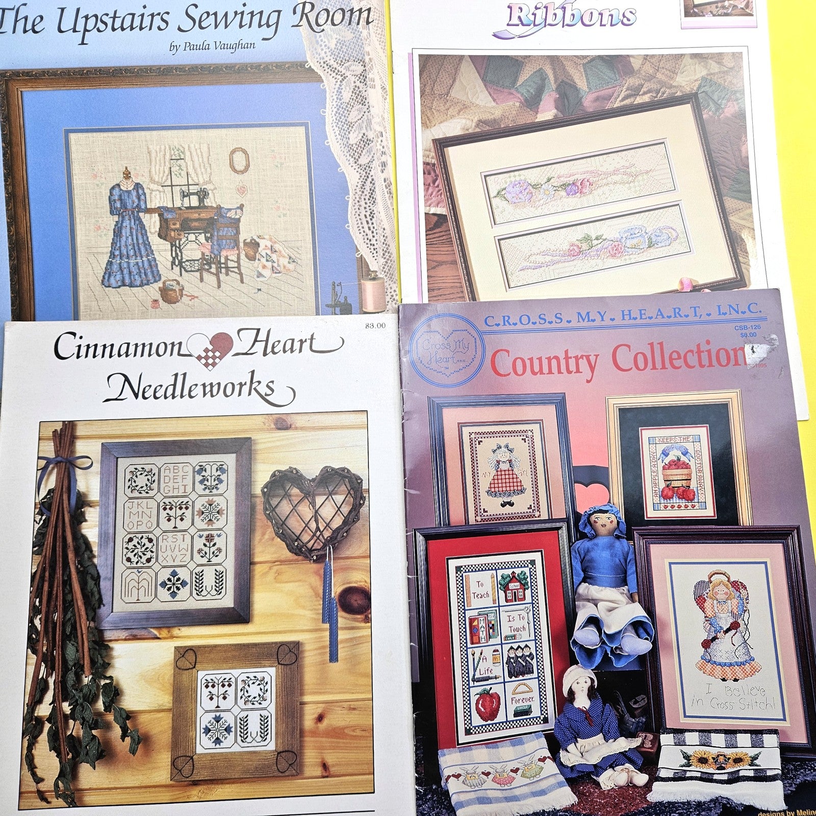 31 DESIGNS CROSS STITCH CHART LOT:  VARIETY THEME     BM1