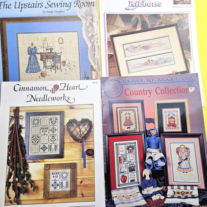 31 DESIGNS CROSS STITCH CHART LOT:  VARIETY THEME     BM1