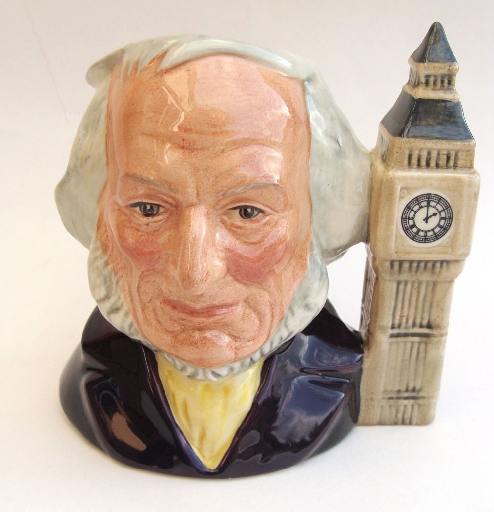 ROYAL DOULTON CHARACTER SMALL JUG: JOHN DOULTON, D6656 VAR. 2  NO BOX   KM0