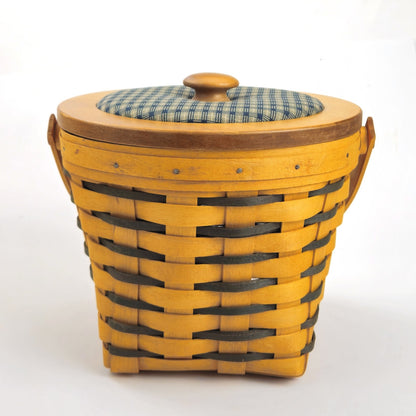 1998 LONGABERGER CRAWFORD BARN RAISING BASKET COMBO     NEW4