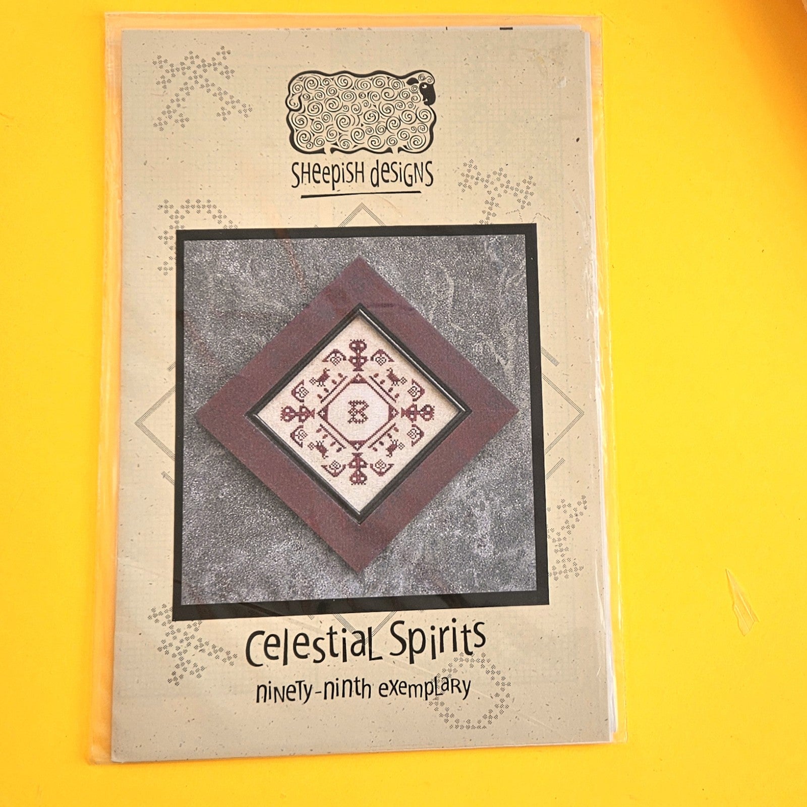 OOAK SHEEPISH DESIGNS CROSS STITCH CHART:  CELESTIAL SPIRITS   BM1
