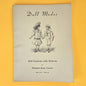 SIGNED 1972 DOLL MODES BOOK BY ELEANOR J CARTER DOLL FASHIONS W/ PATTERNS  LF0